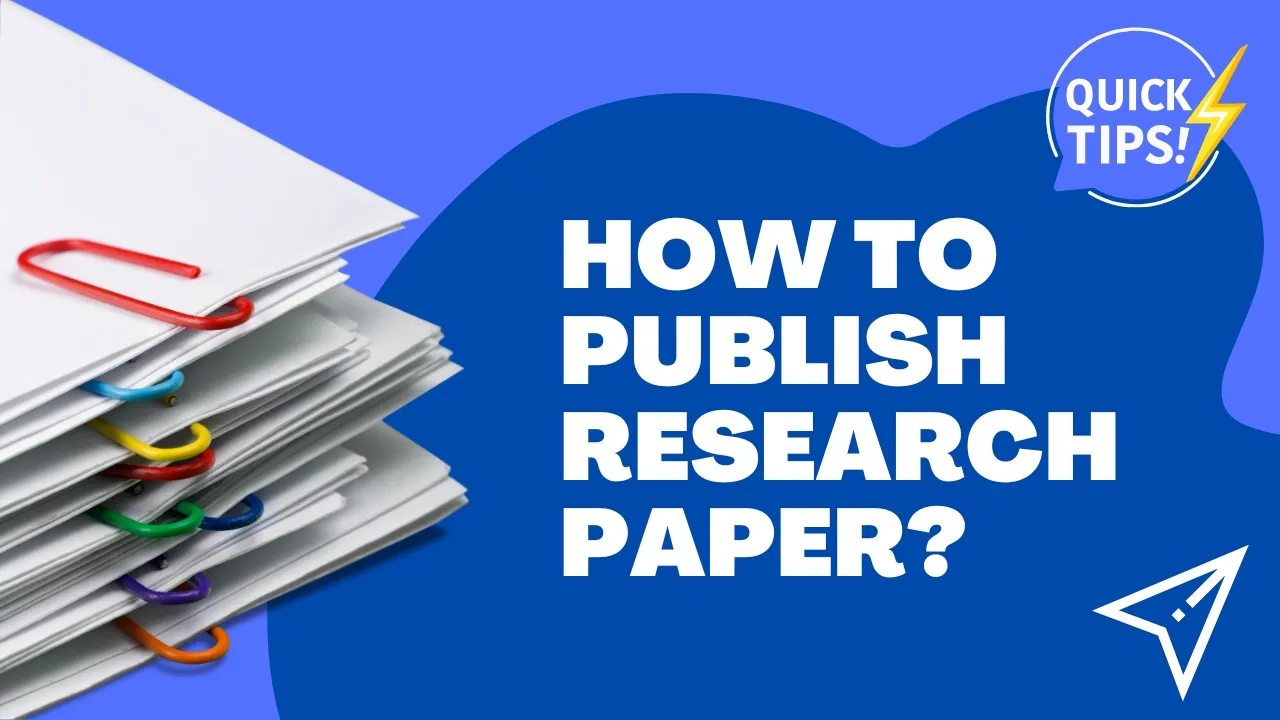 How to publish research paper article thumbnail image.